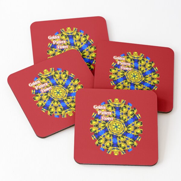 Artikelvorschau, Hübsches goldenes Blumenmuster entworfen und verkauft von Patternflower.