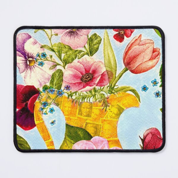 Item preview, Collage Flower Vase designed and sold by ZophiaSolaris.