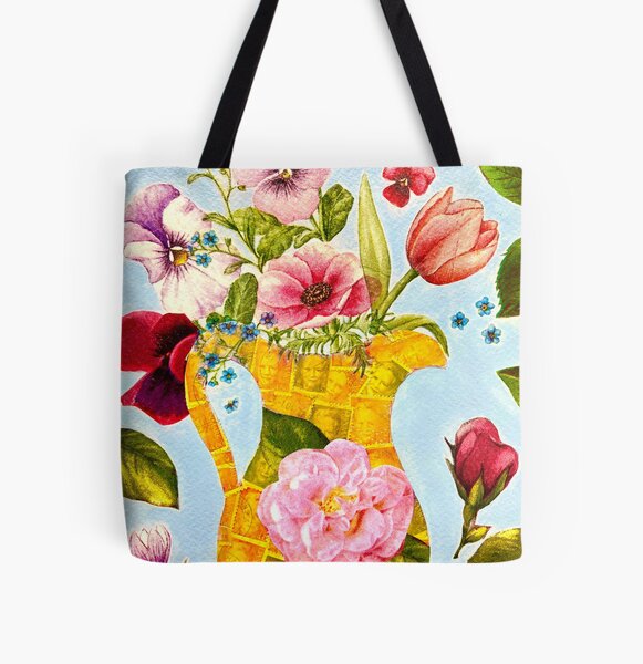 Item preview, Collage Flower Vase designed and sold by ZophiaSolaris.