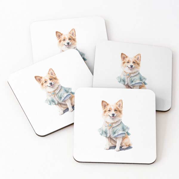 Item preview, Watercolor Dog Adventure in Vintage Style designed and sold by Victoria Riabov.