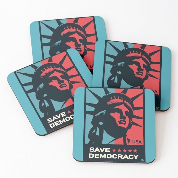 Item preview, Save Democracy designed and sold by Yuzik.