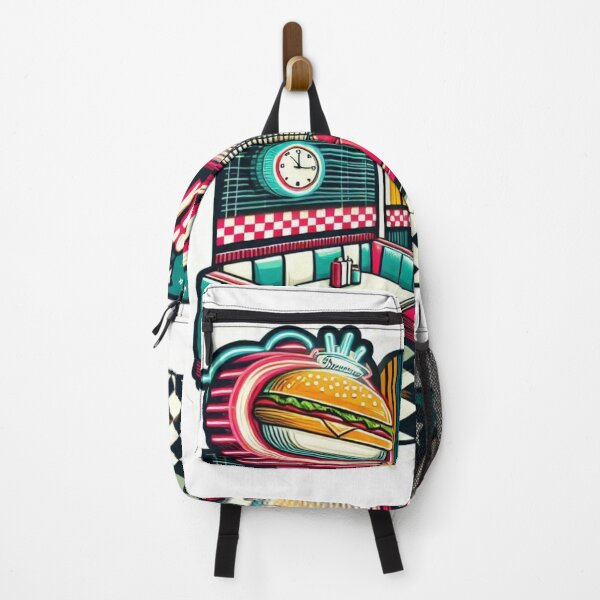 Item preview, Retro Diner Motif Sticker designed and sold by SellG00Ds.