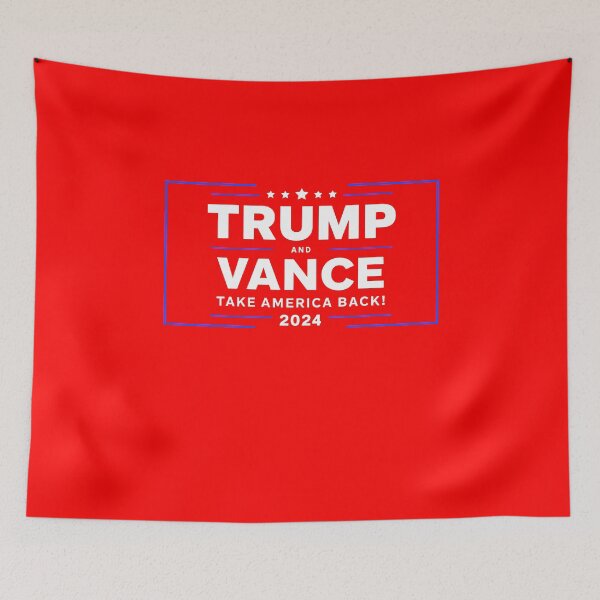 Artikelvorschau, Trump Vance 2024 Republikaner entworfen und verkauft von Tee America.