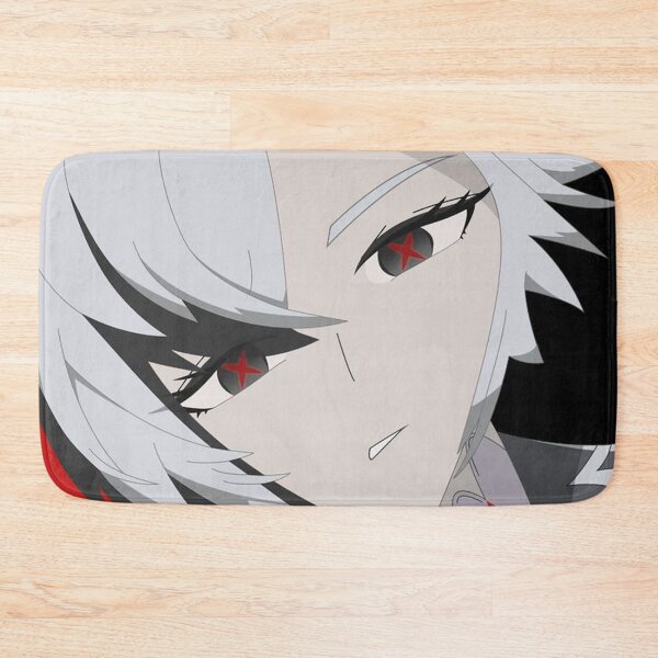 Item preview, Arlecchino Fanart Face Pupils Grey Cross Genshin Anime designed and sold by owi-art.