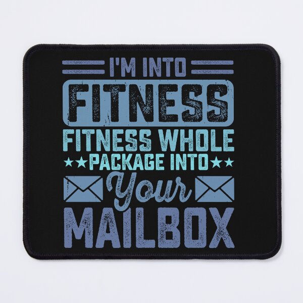 Item preview, Funny Postal Worker I'm Into Fitness  designed and sold by AlienOccupation.