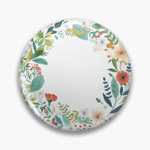 Item preview, Round flower decoration (A 04) designed and sold by uone.