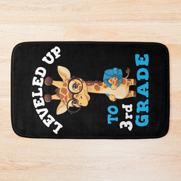 Item preview, Leveled up to 3rd Grade - Funny Giraffe designed and sold by HandicraftArt.