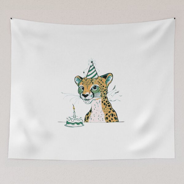 Item preview, Cheetah birthday designed and sold by MichalWeider.