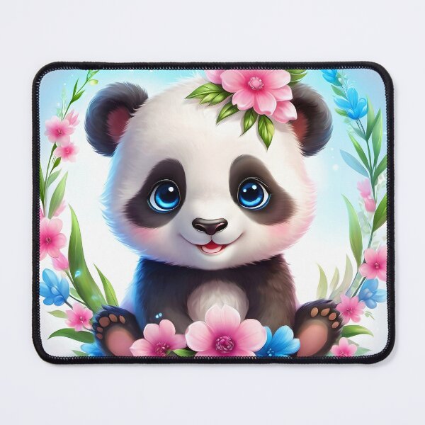 Item preview, panda bear clip art designed and sold by Katiyshaart.