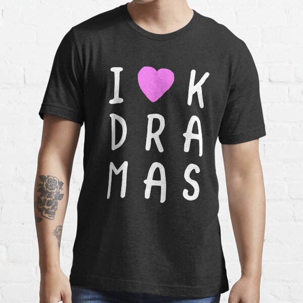 Item preview, I Love K-Dramas - Kawaii K-Pop Shirt Korean Drama  designed and sold by 14thFloor.