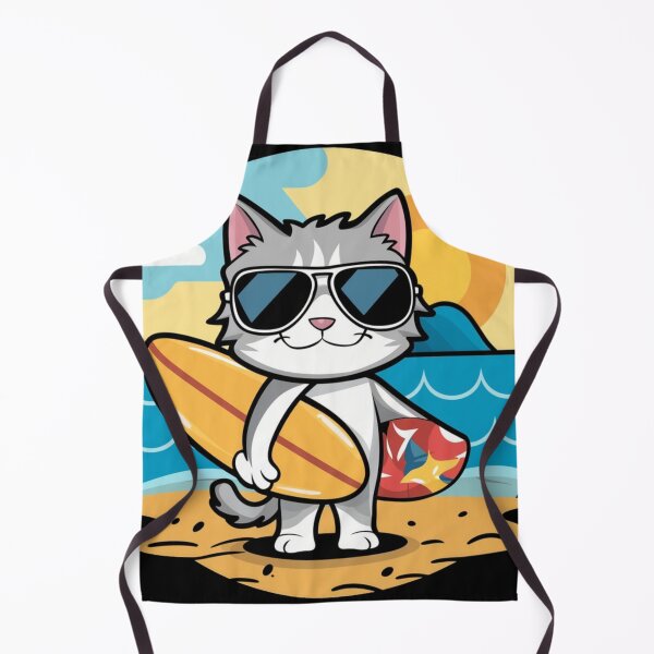Item preview, Cool Cat Surfer designed and sold by MyNiceDesigns.