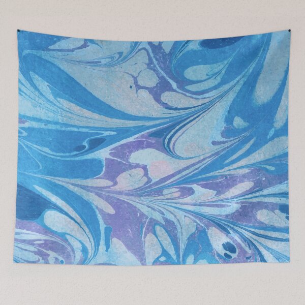 Item preview, Vintage Marbled Book Endpaper Design designed and sold by newnouveau.