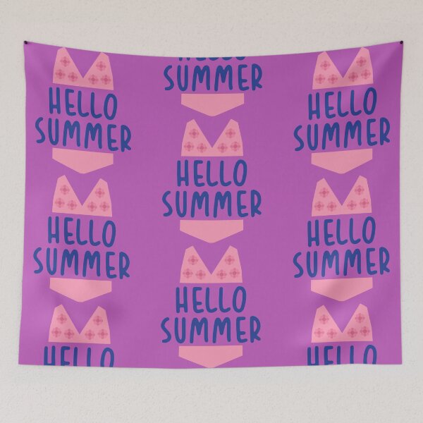 Item preview, Hello Summer designed and sold by BarelyDevi.