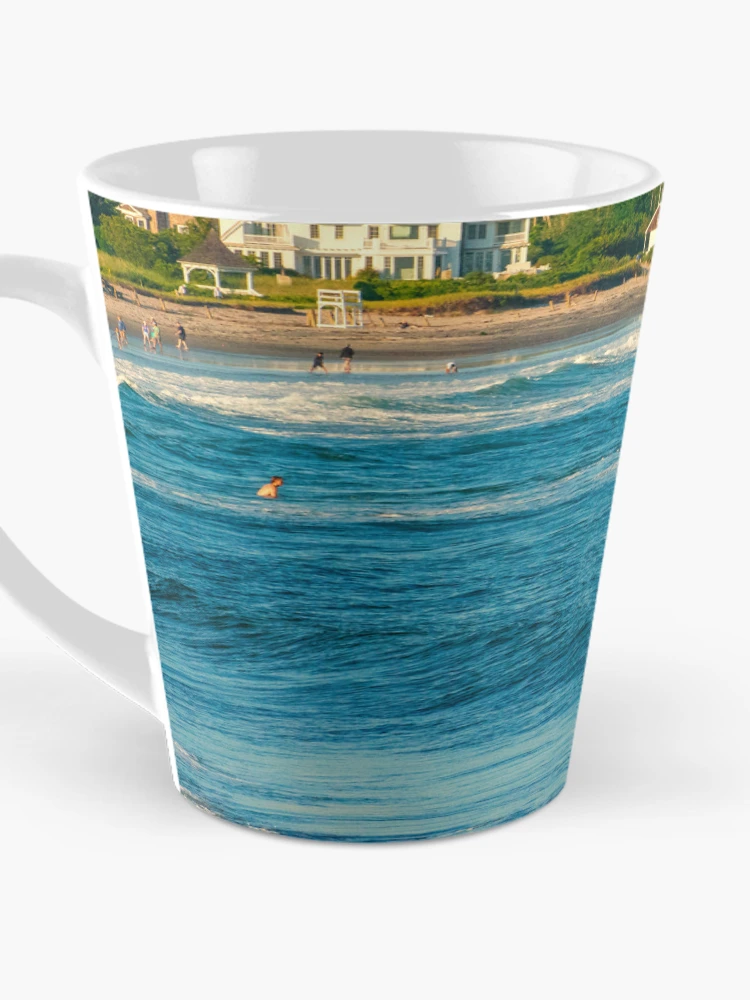 Thumbnail 3 of 4, Coffee Mug, Lumpy waves designed and sold by Ruth Curtis.