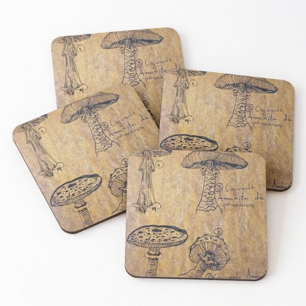 Item preview, Natural sciences - mushrooms designed and sold by Huhgak.