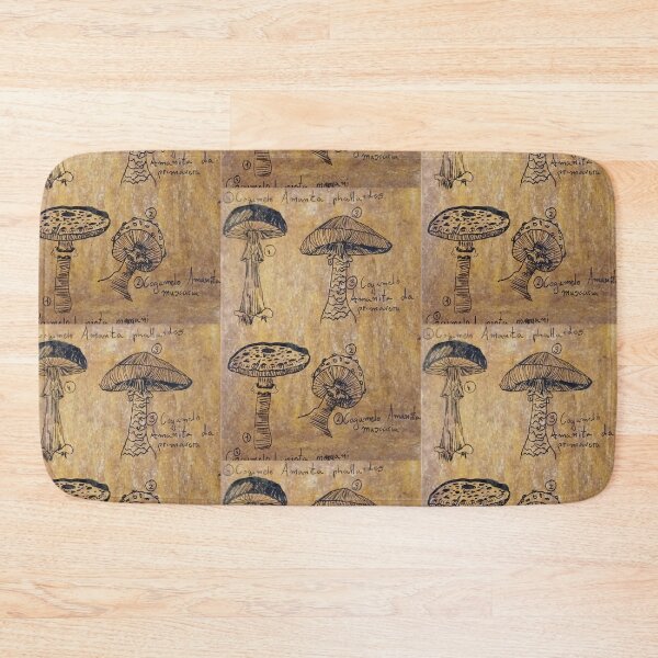 Item preview, Natural sciences - mushrooms designed and sold by Huhgak.