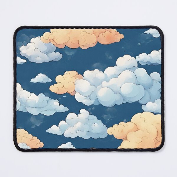 Item preview, Kawaii raincloud pattern  designed and sold by Boru-Atisuto.