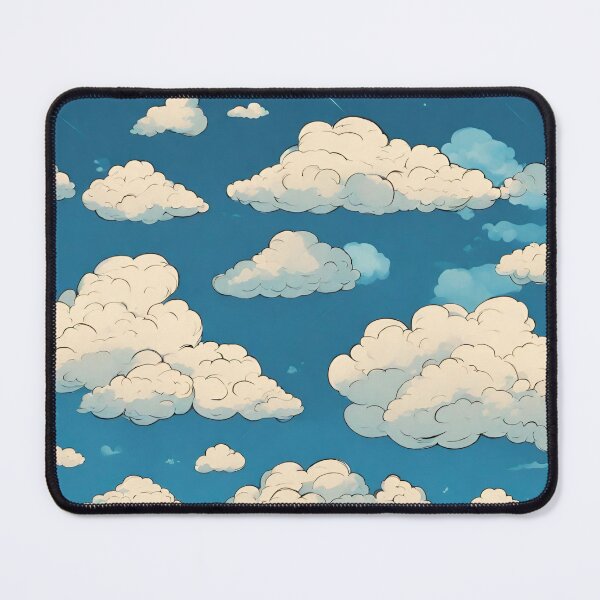Item preview, Kawaii raincloud pattern  designed and sold by Boru-Atisuto.