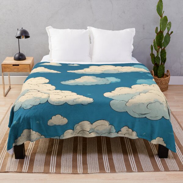 Item preview, Kawaii raincloud pattern designed and sold by Boru-Atisuto.