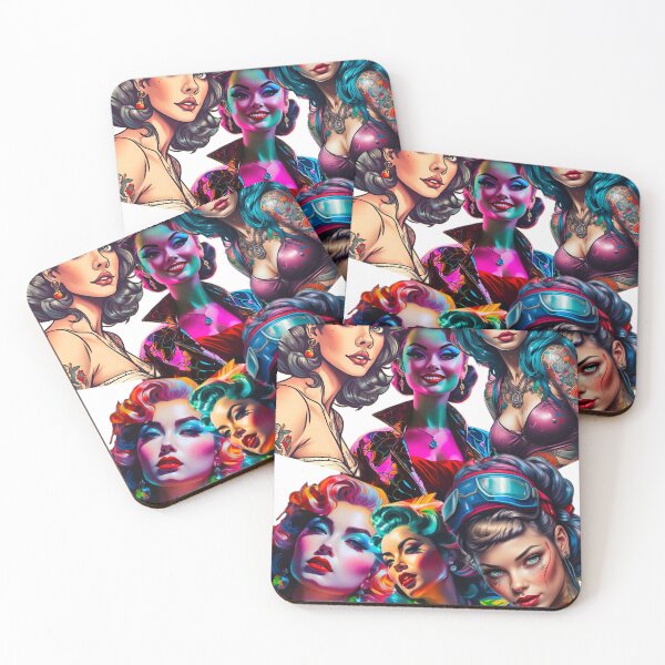 Item preview, Pinup Collage designed and sold by MatrixTattoo.