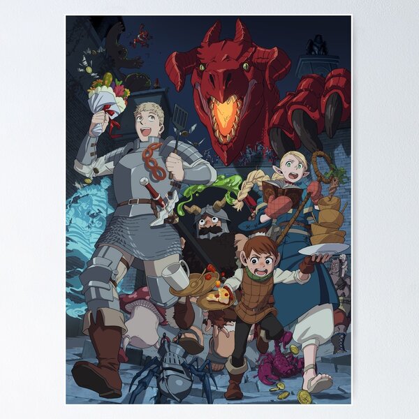 Item preview, Dungeon Meshi designed and sold by Greedish.