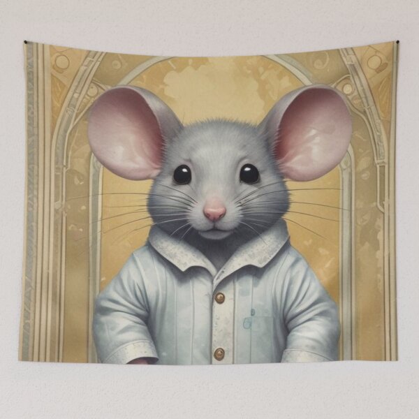 Item preview, Mouse in pyjamas designed and sold by GasconyPassion.