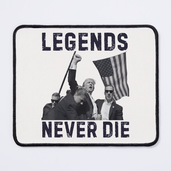 Item preview, Trump Survival 2024, Trump Legends Never Die Fight Trump Assassination Attempt Long Sleeve designed and sold by iam8lu3.