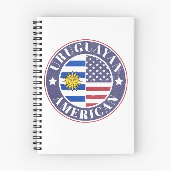 Artikelvorschau, Stolzes uruguayisch-amerikanisches Abzeichen - Uruguay-Flagge entworfen und verkauft von chrisrivait.