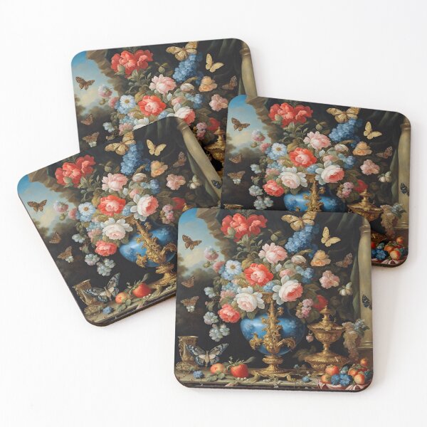 Item preview, Antique flowers designed and sold by AI  © ZORIANA.