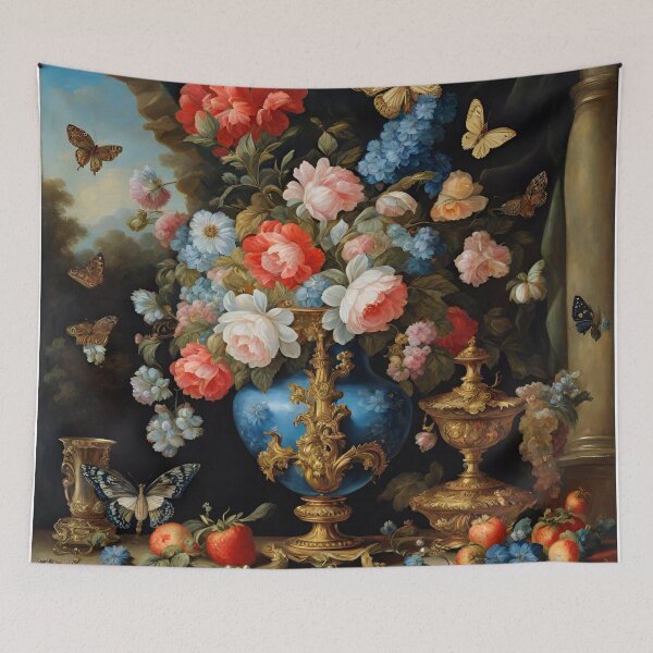 Item preview, Antique flowers designed and sold by AI © ZORIANA.