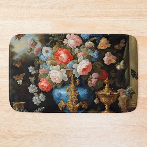 Item preview, Antique flowers designed and sold by AI  © ZORIANA.