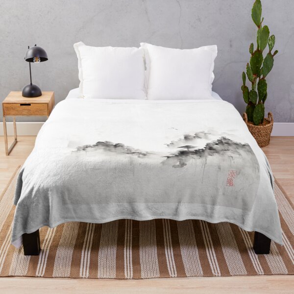 Item preview, Zen Elegance - Misty Mountains designed and sold by ChillinTurtles.