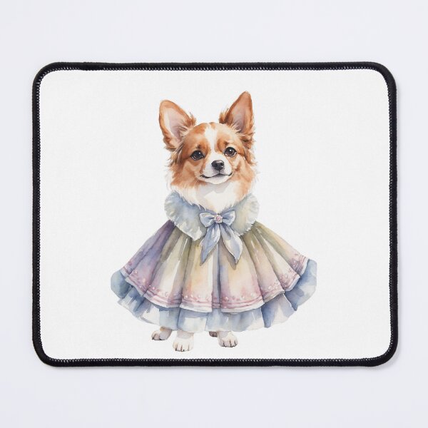 Item preview, Watercolor Dog Serenity in Retro Style designed and sold by Victoria Riabov.