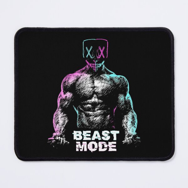 Item preview, Beast Mode Neon Mask Gym designed and sold by Printend _.