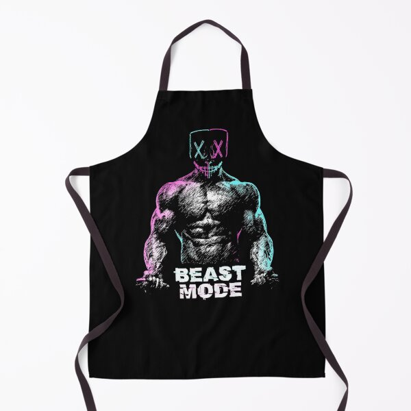 Item preview, Beast Mode Neon Mask Gym designed and sold by Printend _.
