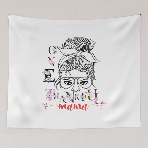 Item preview, one thankful mama shirt designed and sold by mehdijb.