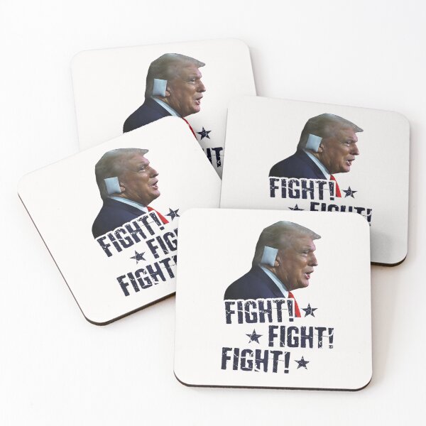 Item preview, Trump Ear Bandage Fight Fight Fight Rally Fist, Trump Fight Fight Fight Trump Rally Fist 2024 Ear Bandage designed and sold by iam8lu3.