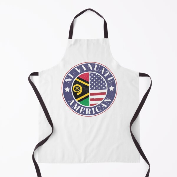 Item preview, Proud Ni-Vanuatu-American Badge - Vanuatu Flag designed and sold by chrisrivait.