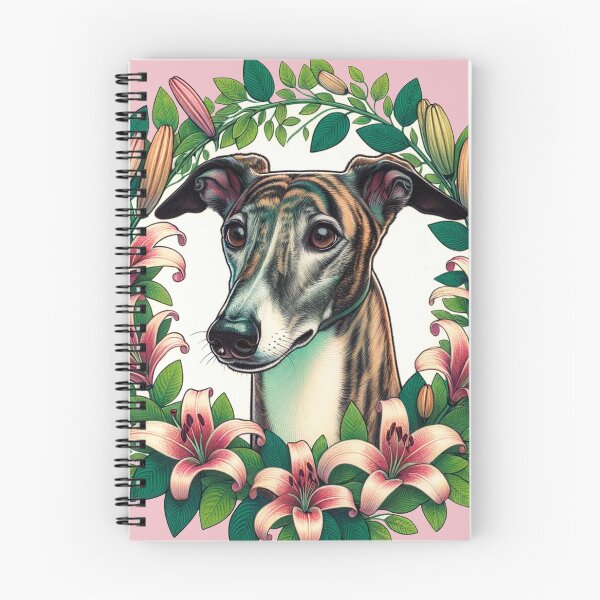 Item preview, Lily Brindle Greyhound designed and sold by FrictionMaxxing.