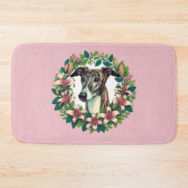Item preview, Lily Brindle Greyhound designed and sold by FrictionMaxxing.