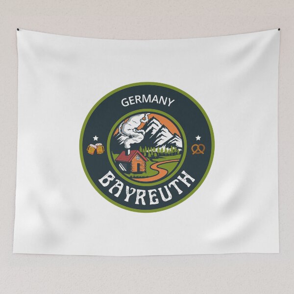 Item preview, Bayreuth Germany Green Emblem designed and sold by World Designs.