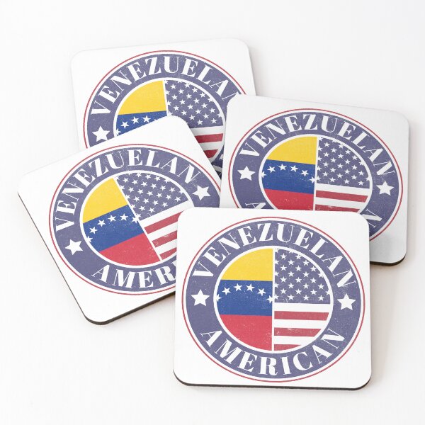 Item preview, Proud Venezuelan-American Badge - Venezuela Flag designed and sold by chrisrivait.
