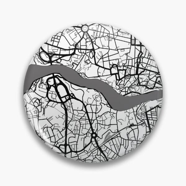 Item preview, Custom Porto City Map Design designed and sold by hateeyes.