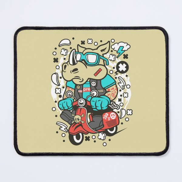 Item preview, rhino scooterist designed and sold by ManikRaja.