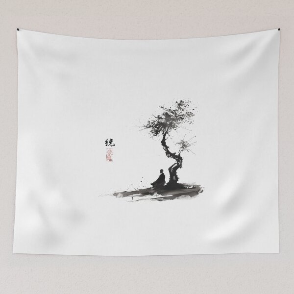 Item preview, Zen Elegance - Unified Meditation designed and sold by ChillinTurtles.