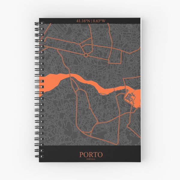 Item preview, Custom Porto City Map Design designed and sold by hateeyes.
