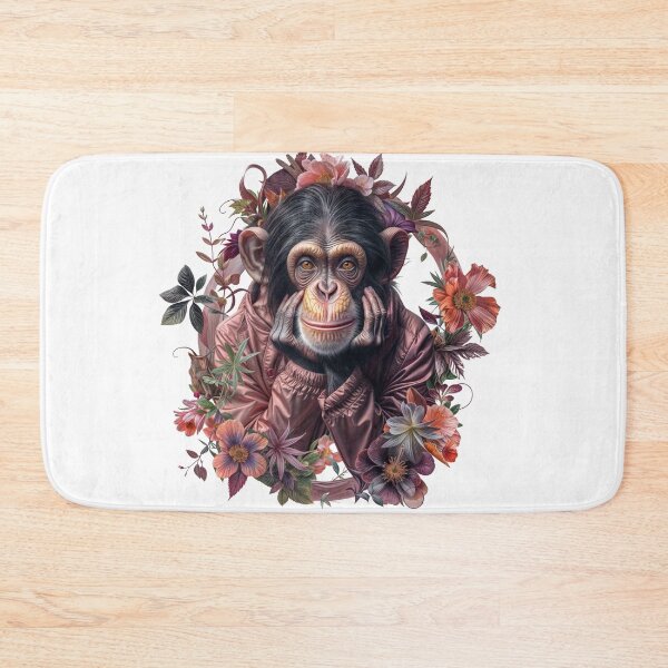 Item preview, Collage Wall Art T-shirt Design: Chimpanzee designed and sold by ForeverPrintsOK.