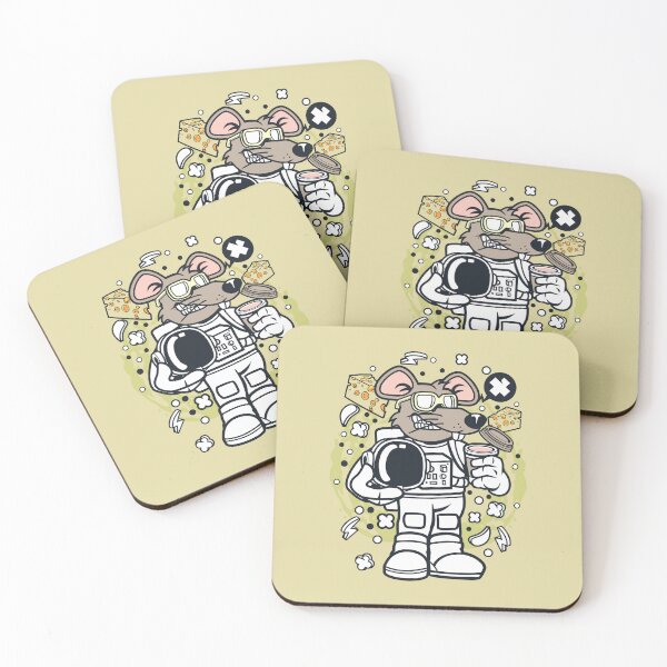 Item preview, rat astronaut designed and sold by ManikRaja.