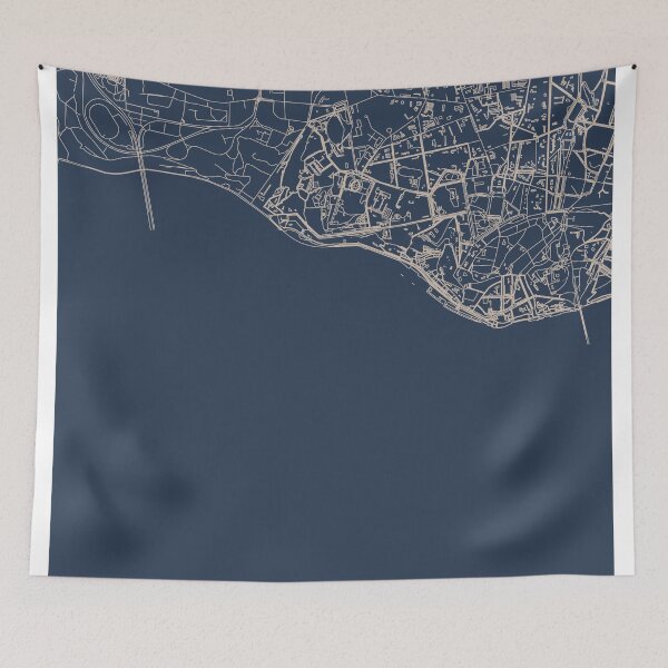 Item preview, Custom Porto City Map Design designed and sold by hateeyes.