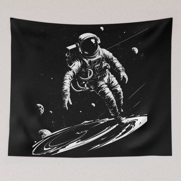 Item preview, Space walk designed and sold by Vibrantstroke.